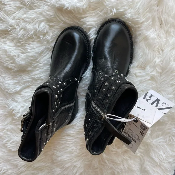 ZARA, new, black boots, size 29 - Picture 4 of 4